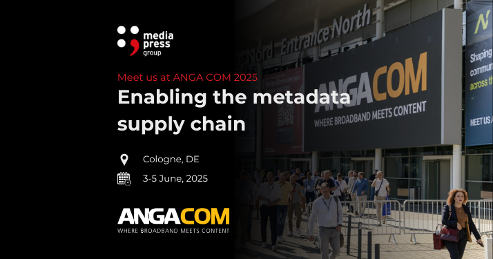 June 3–4, Cologne: Meet Media Press at ANGA COM 2025