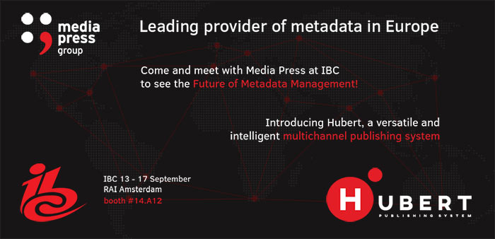 Meet your media expert, Hubert at IBC 2019 in Amsterdam
